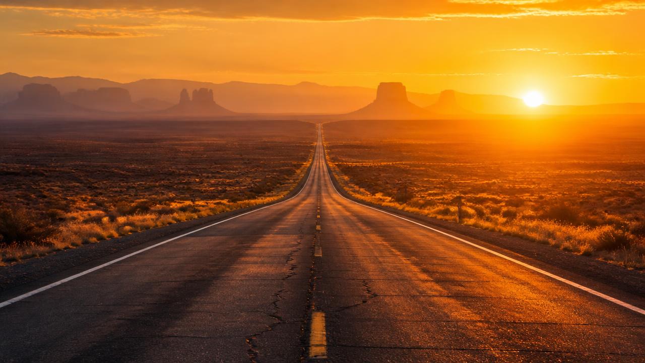 Photo: Desert Road
